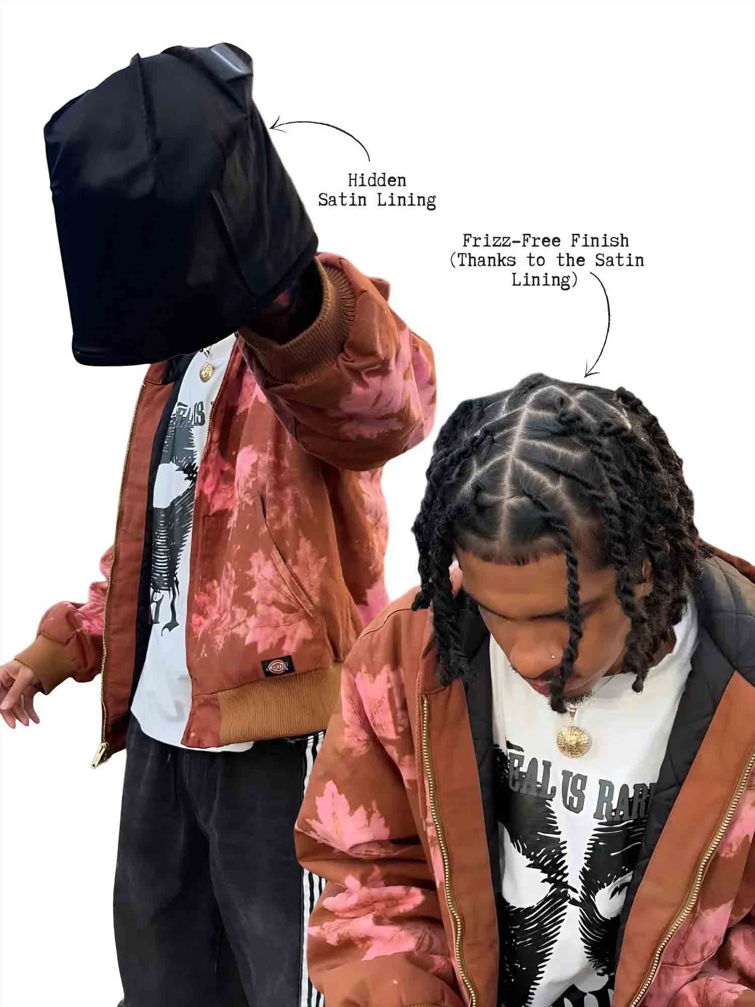 Patt3rn Up LDN Satin Lined Beanie