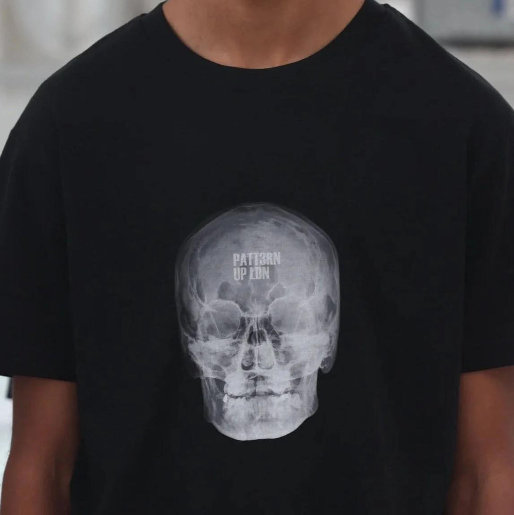 Patt3rn Up LDN MINDSET - Black T-Shirt