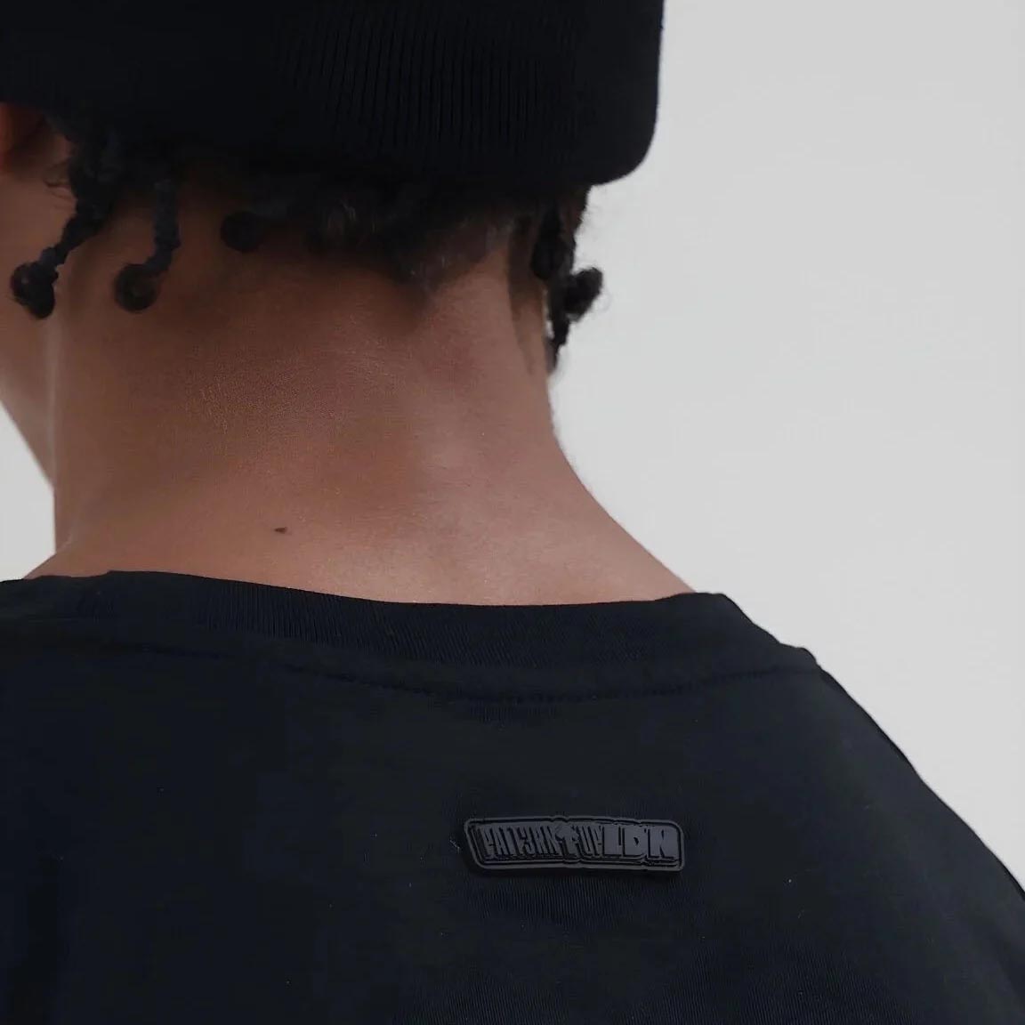 Patt3rn Up LDN MINDSET - Black T-Shirt