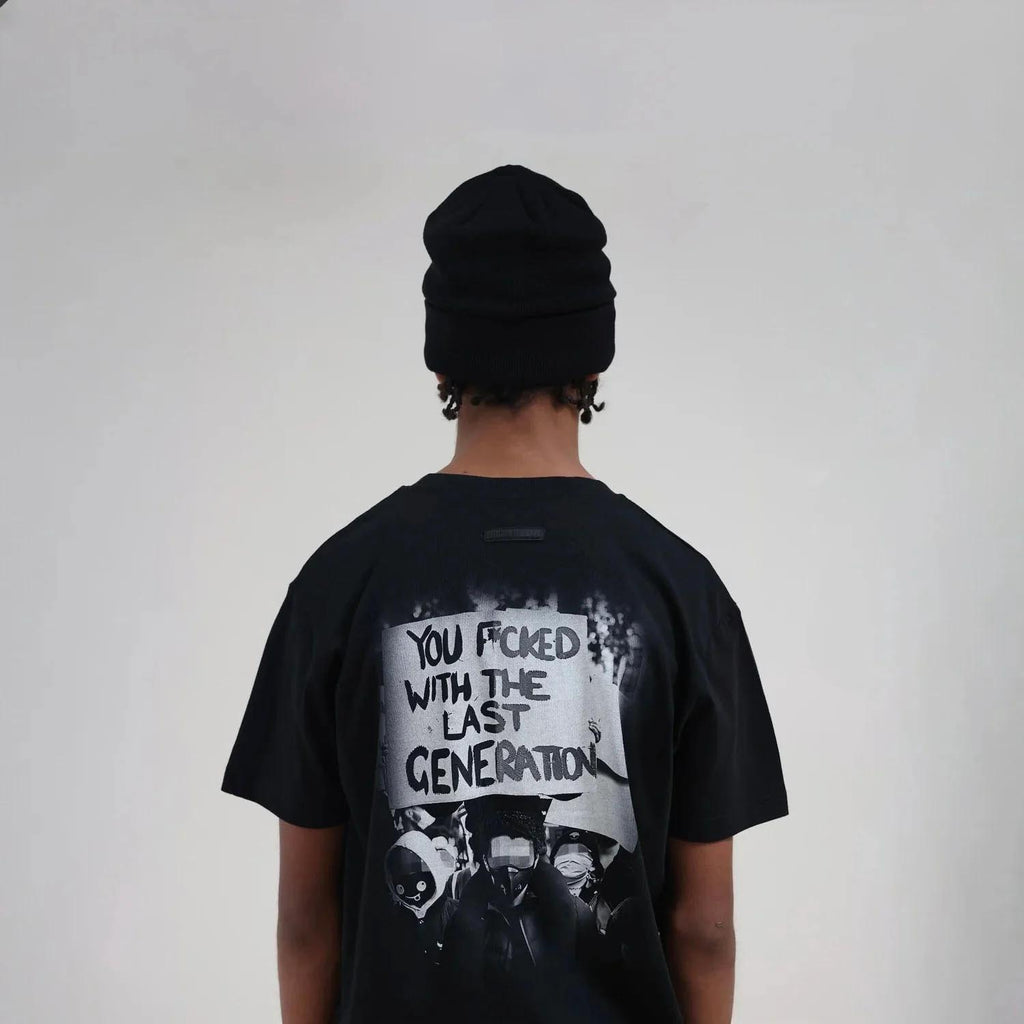 Patt3rn Up LDN YFWTLG - Black T-Shirt