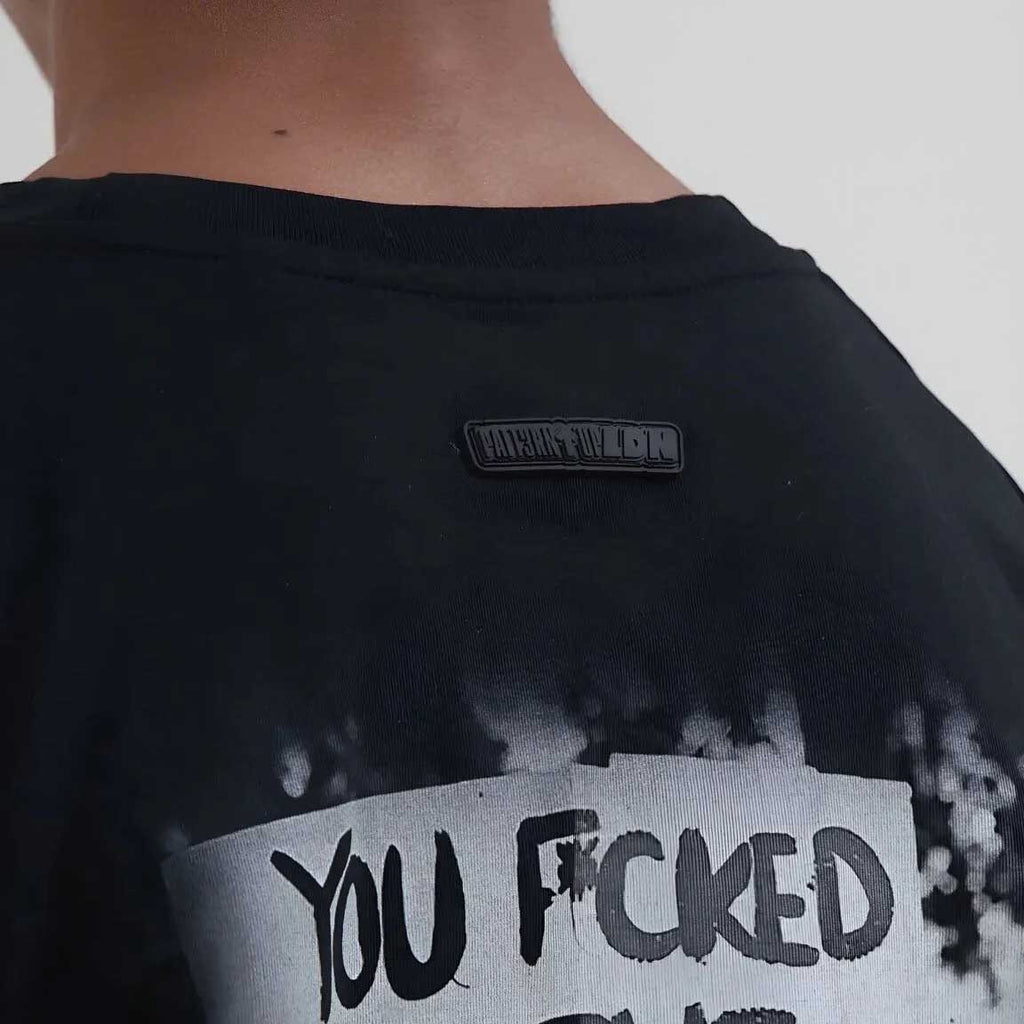 Patt3rn Up LDN YFWTLG - Black T-Shirt