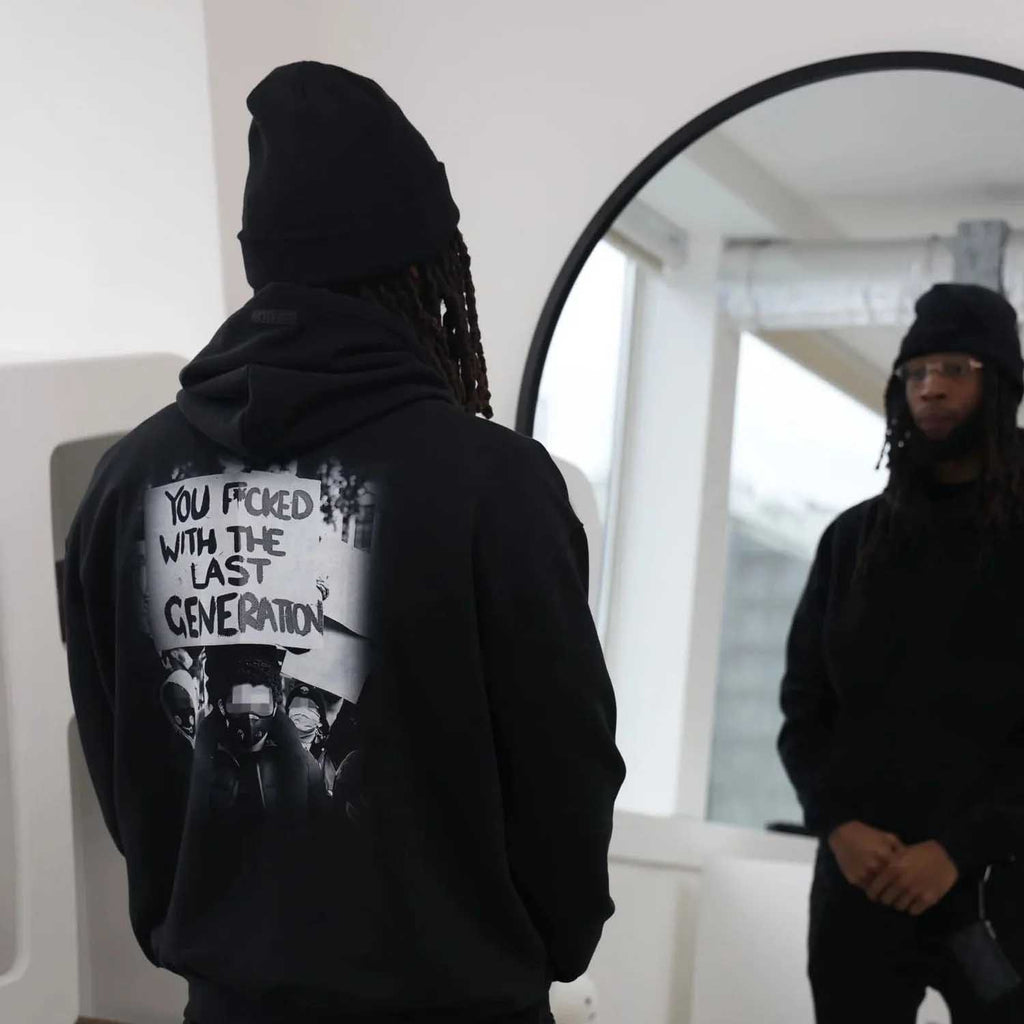 Patt3rn Up LDN YFWTLG - Black Hoodie