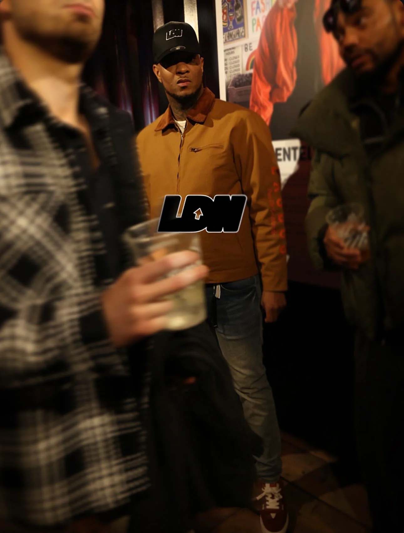 Patt3rn Up LDN Satin Lined LDN Cap