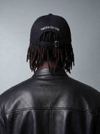 Satin Lined LDN Cap - White/Black