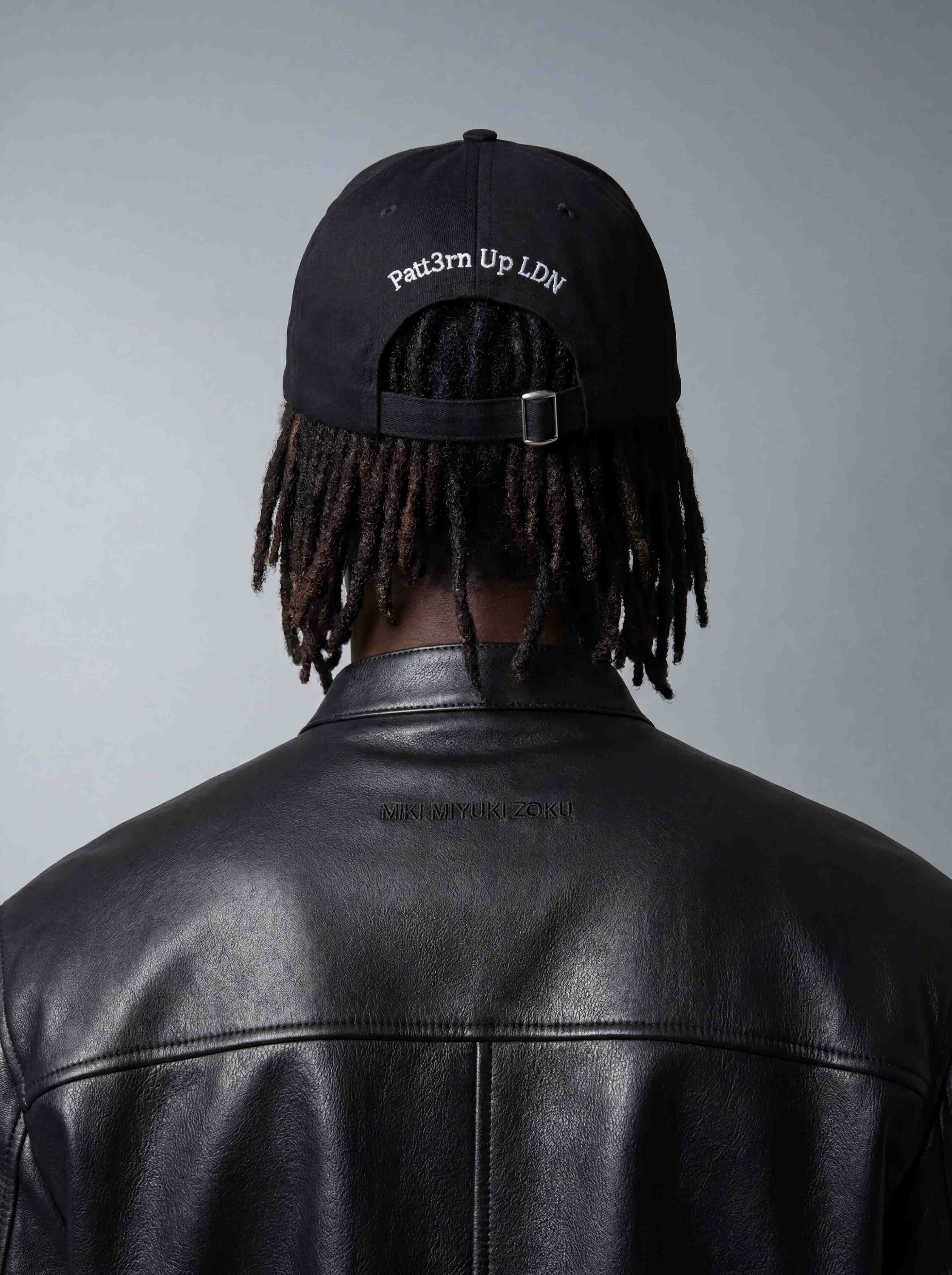 Satin Lined LDN Cap - White/Black