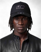 Satin Lined Cap | LDN Cap - Pink/Black