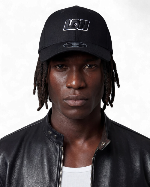 Satin Lined Cap | LDN Cap - White/Black