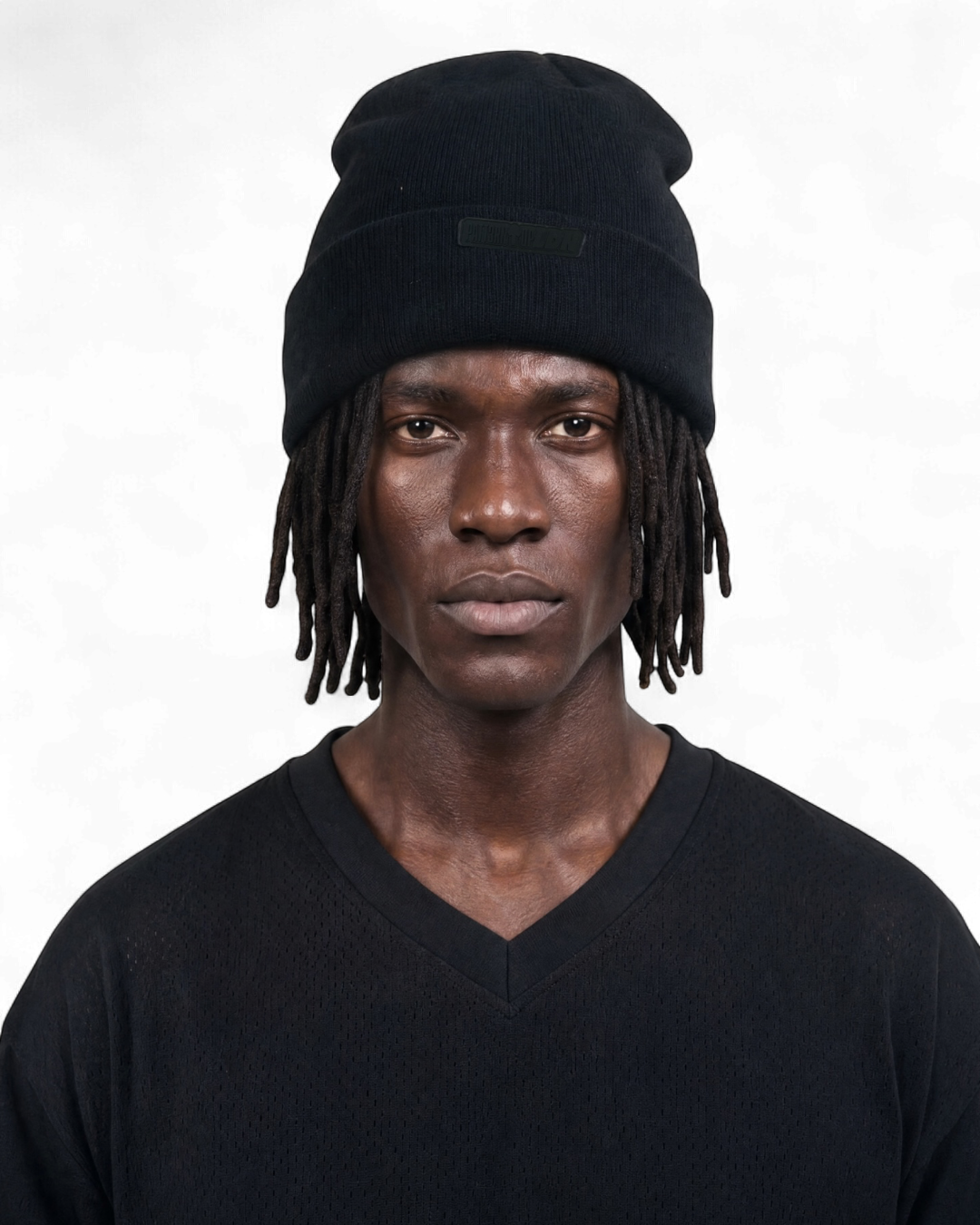 Black Label Satin Lined Beanie