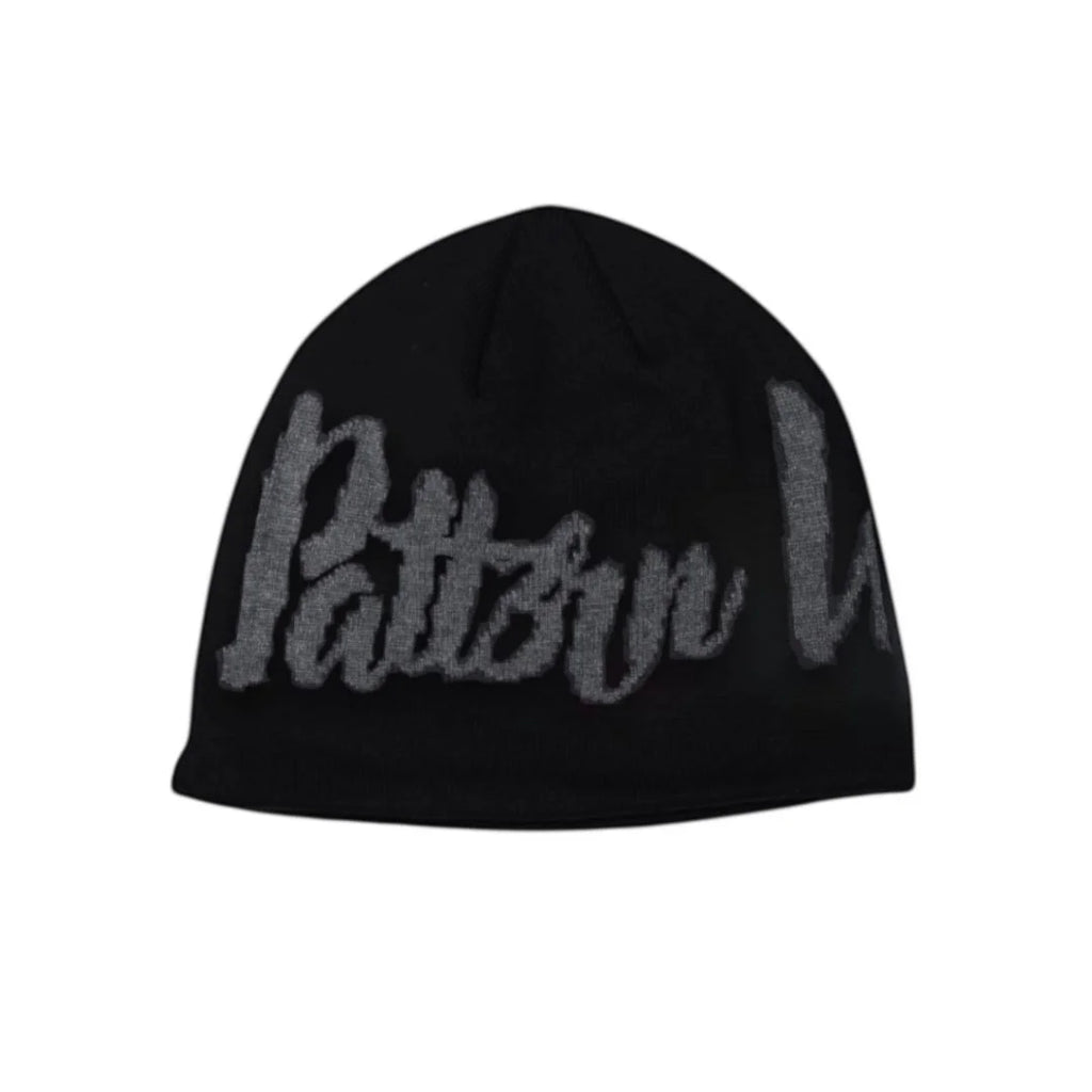 Patt3rn Up LDN Satin Lined Script Beanie
