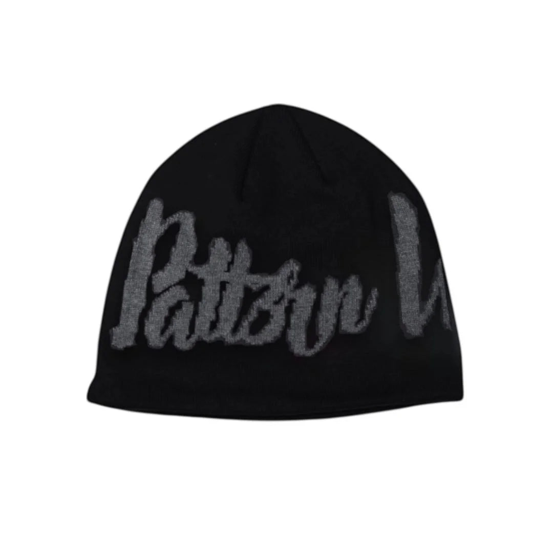 Patt3rn Up LDN Satin Lined Script Beanie