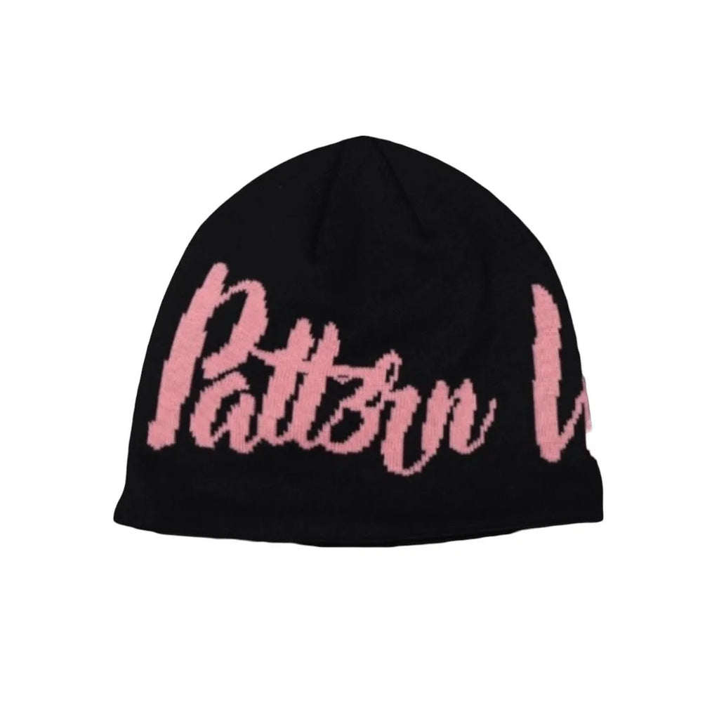 Patt3rn Up LDN Satin Lined Script Beanie