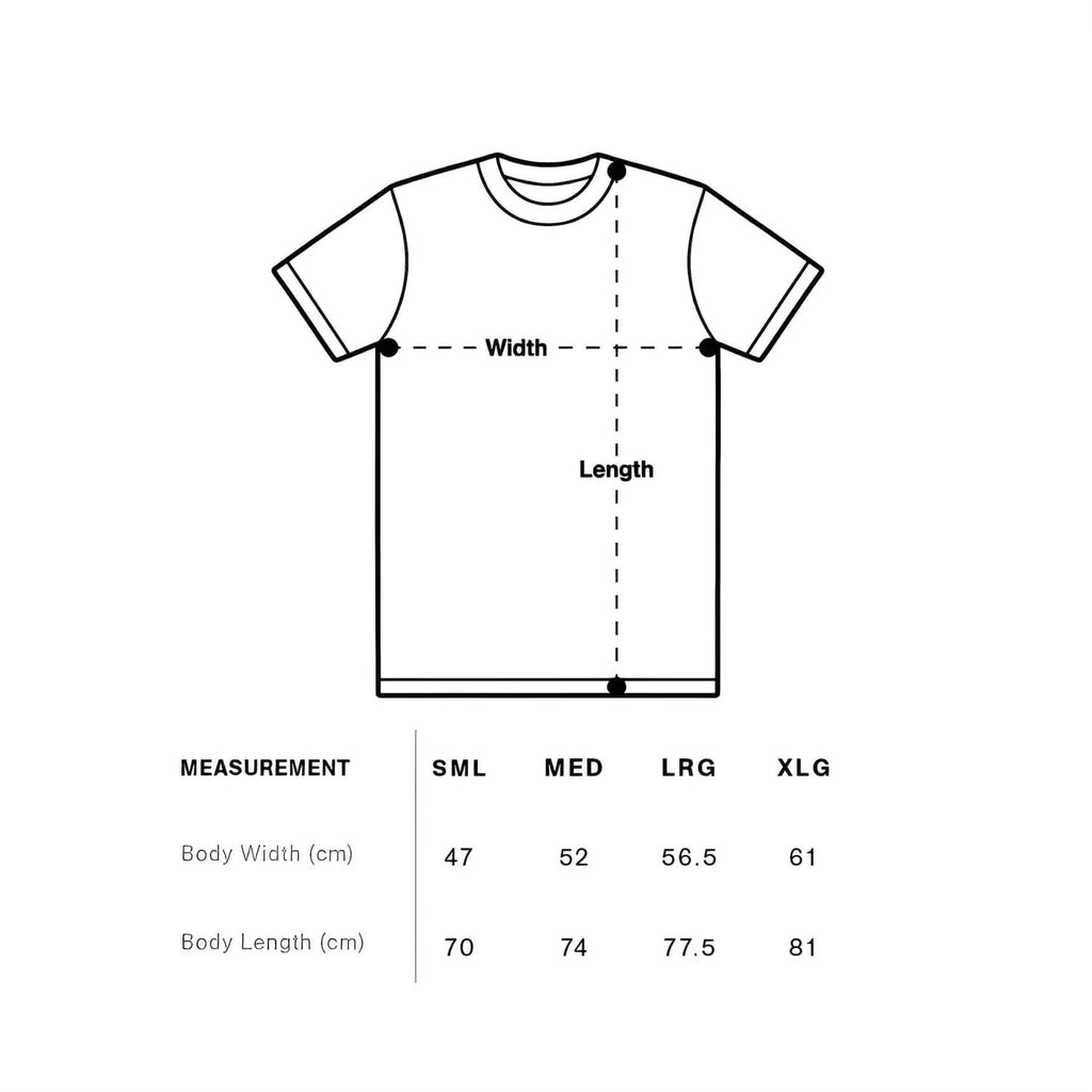 Patt3rn Up LDN Power to the People Size Chart