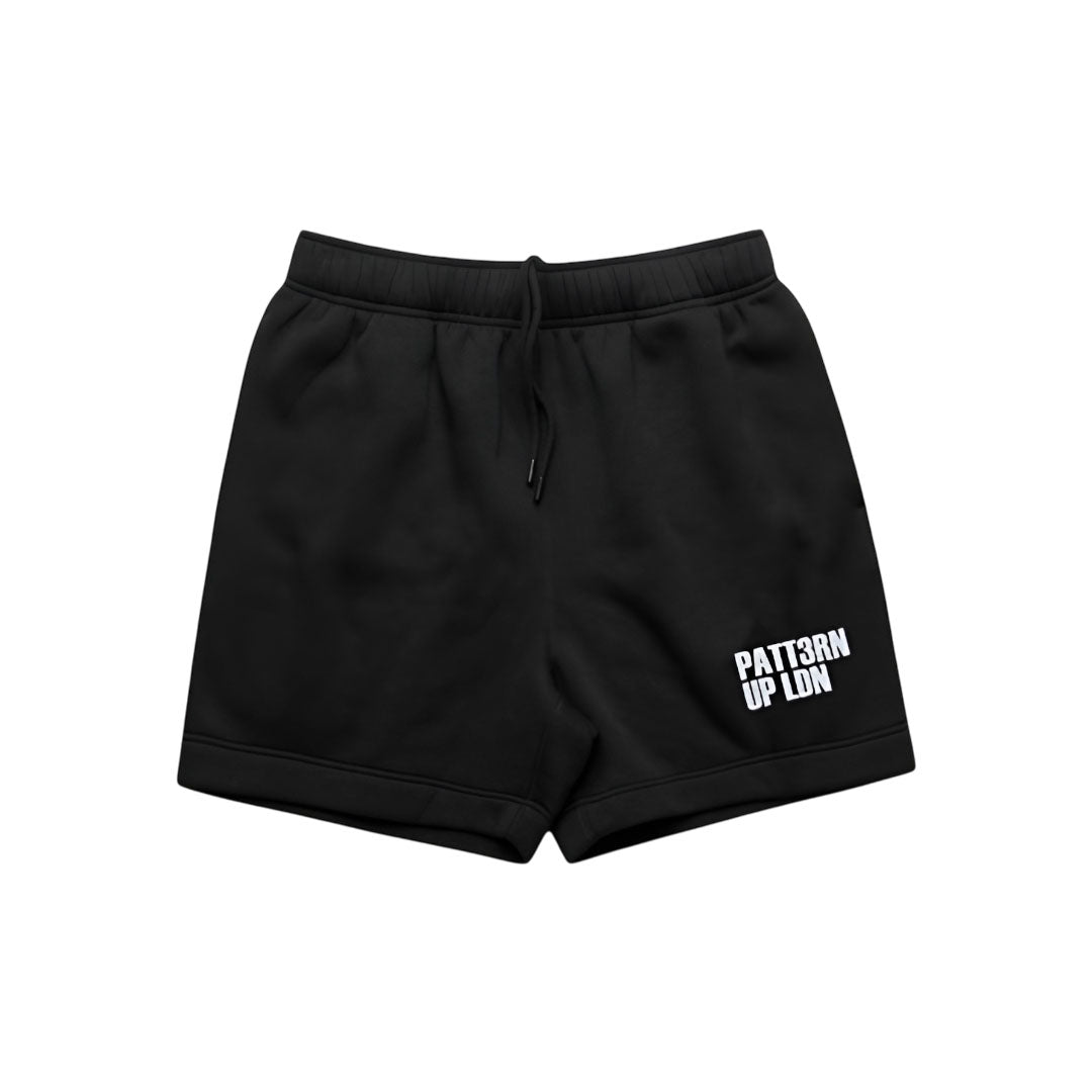 Patt3rn Up LDN Relaxed Track Shorts - Black