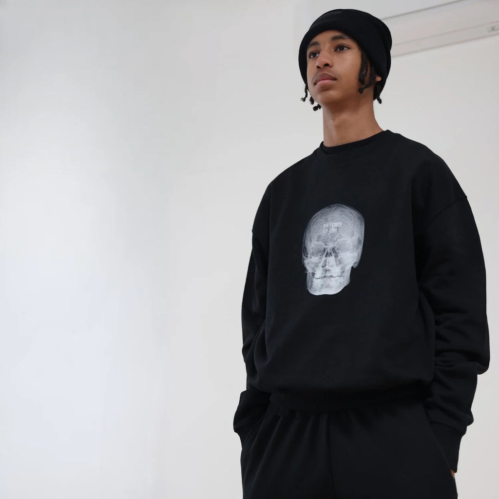 Patt3rn Up LDN MINDSET - Black Sweatshirt