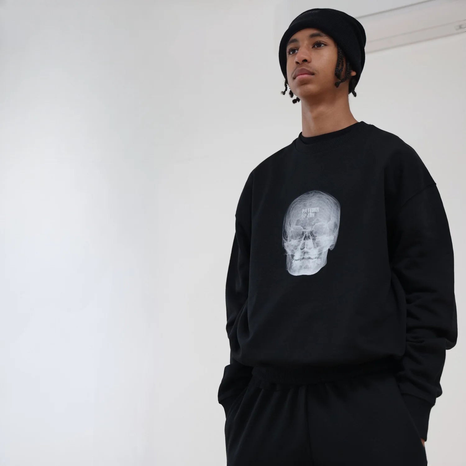 Patt3rn Up LDN MINDSET - Black Sweatshirt