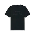 Patt3rn Up LDN STENCIL - Heavy Black T-Shirt (V2)