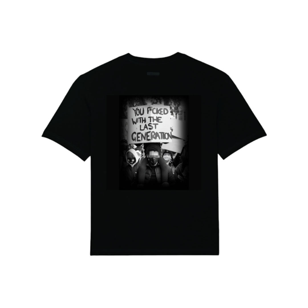 Patt3rn Up LDN YFWTLG - Black T-Shirt