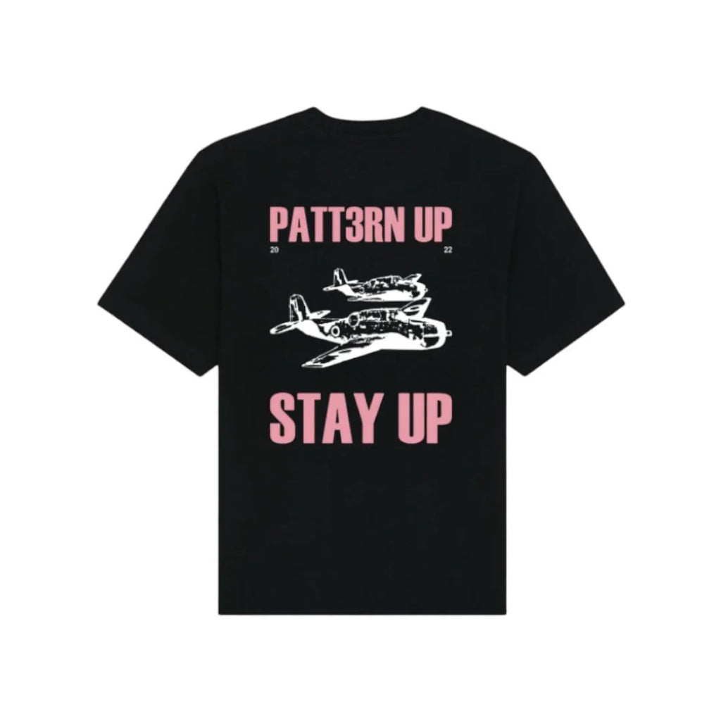 Patt3rn Up LDN SPITFIRE - Heavy Black T-Shirt
