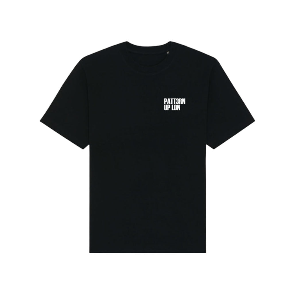 Patt3rn Up LDN SPITFIRE - Heavy Black T-Shirt