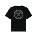 Patt3rn Up LDN HUMAN CURRENCY - Heavy Black T-Shirt