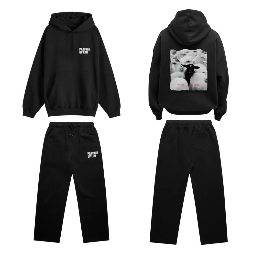 Patt3rn Up LDN Black Sheep Tracksuit