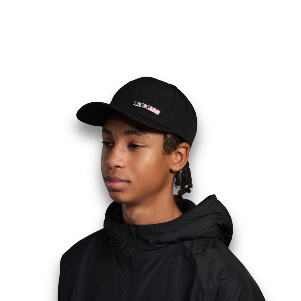Satin lined cap for hair protection designed for curly hair, locs, braids, wigs and skull caps. Helps reduce friction, prevent breakage, control frizz and retain moisture for healthier hairstyles