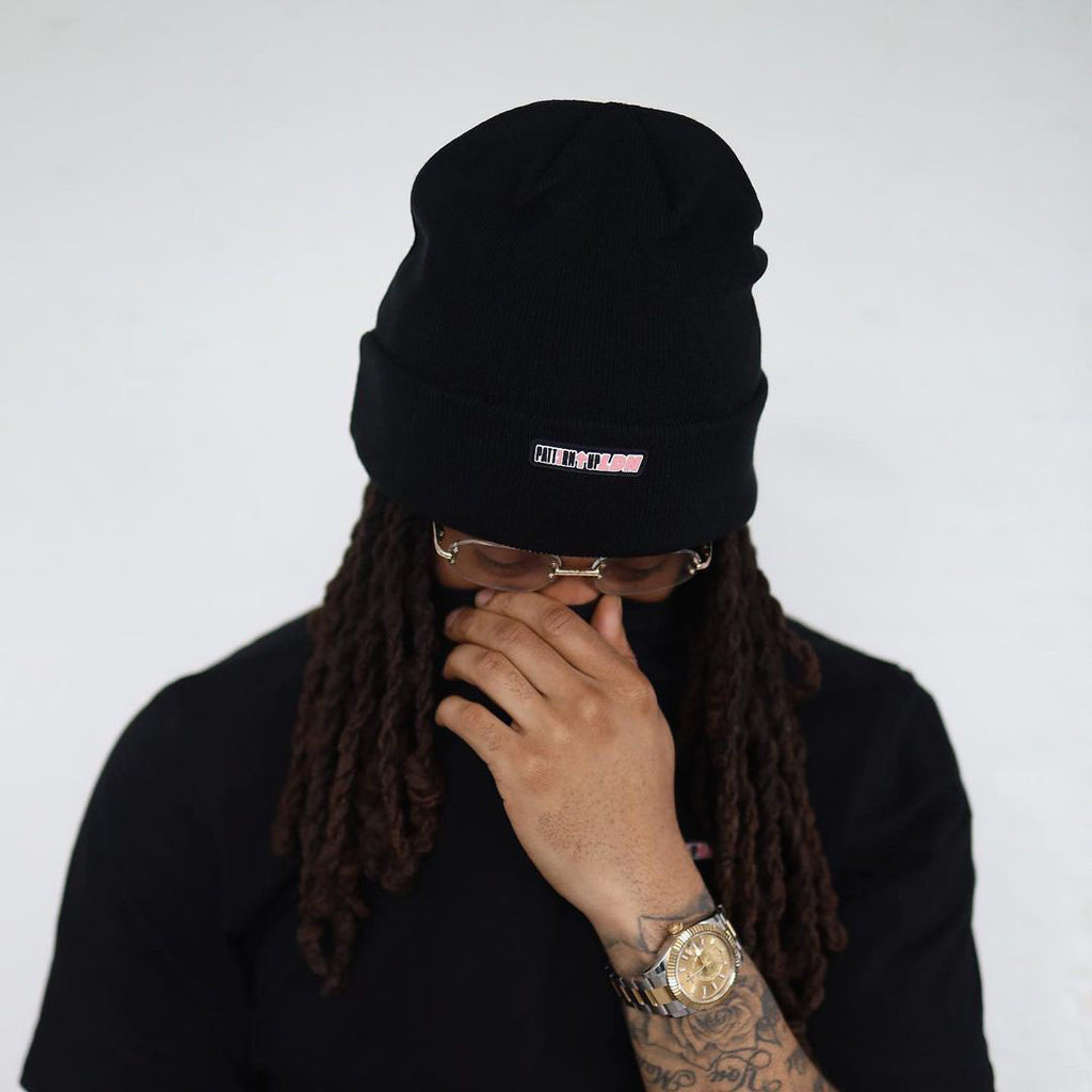Satin lined beanie for hair protection designed for curly hair, locs, braids, wigs and skull caps. Helps reduce friction, prevent breakage, control frizz and retain moisture for healthier hairstyles