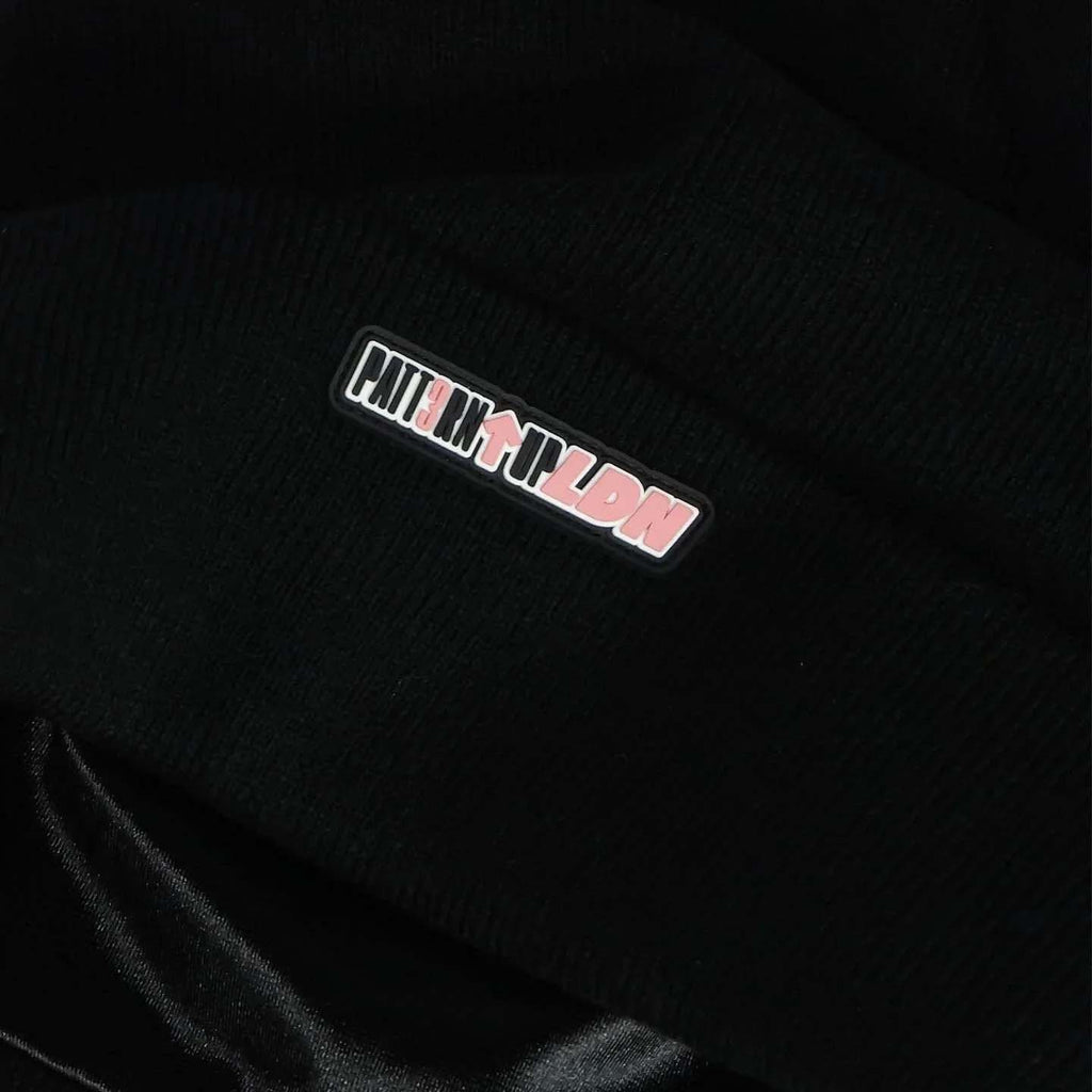 Satin lined beanie for hair protection designed for curly hair, locs, braids, wigs and skull caps. Helps reduce friction, prevent breakage, control frizz and retain moisture for healthier hairstyles