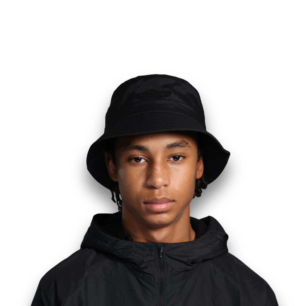 Satin lined bucket hat for hair protection designed for curly hair, locs, braids, wigs and skull caps. Helps reduce friction, prevent breakage, control frizz and retain moisture for healthier hairstyles