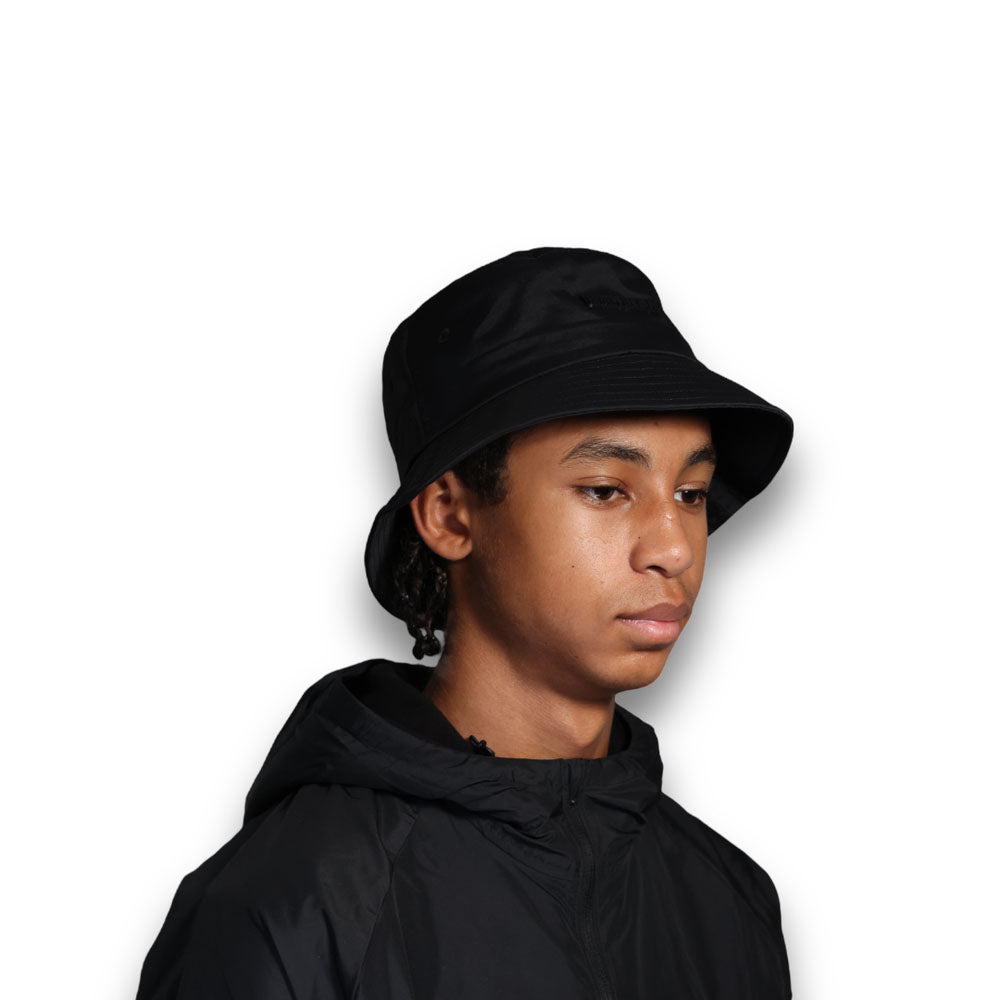 Satin lined bucket hat for hair protection designed for curly hair, locs, braids, wigs and skull caps. Helps reduce friction, prevent breakage, control frizz and retain moisture for healthier hairstyles