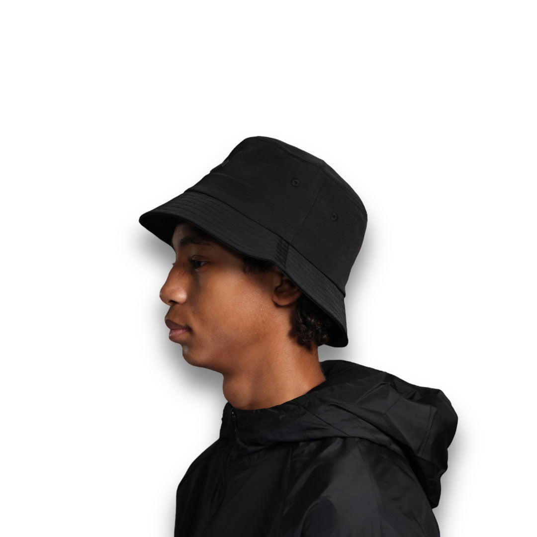 Satin lined bucket hat for hair protection designed for curly hair, locs, braids, wigs and skull caps. Helps reduce friction, prevent breakage, control frizz and retain moisture for healthier hairstyles