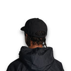 Satin lined cap for hair protection designed for curly hair, locs, braids, wigs and skull caps. Helps reduce friction, prevent breakage, control frizz and retain moisture for healthier hairstyles